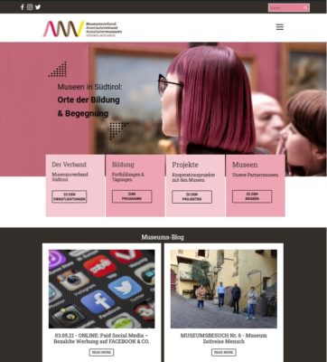 Neue Webseite für Museumsverband